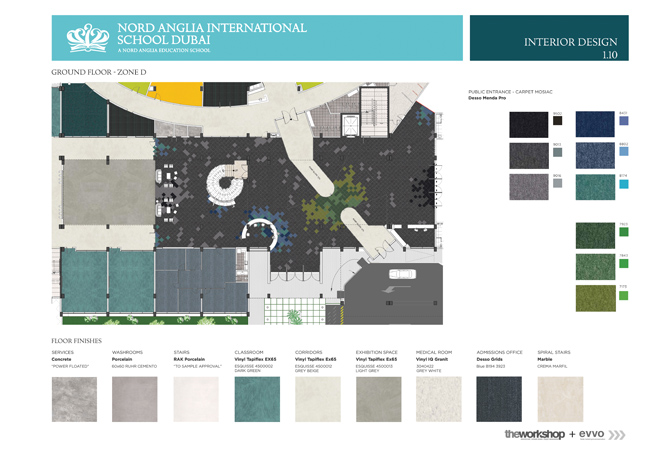 main hall plan